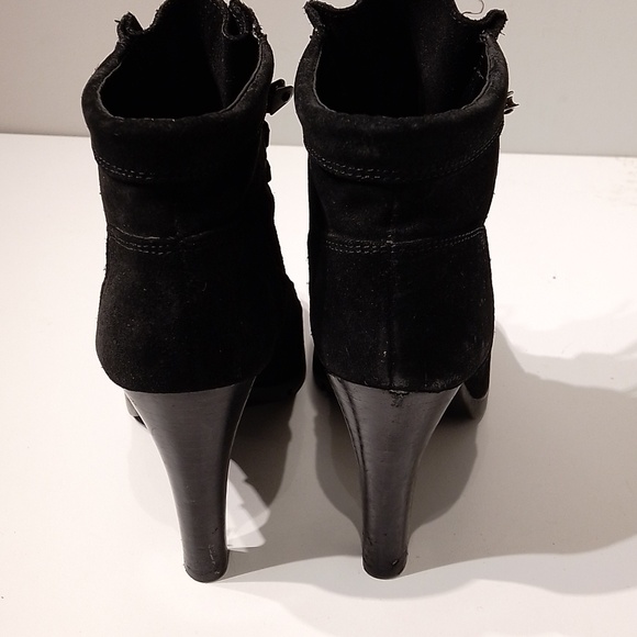 Ralph Lauren Nubuck Black Lace Leather - Picture 8 of 8